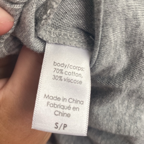 •Eberjey Aloe Infused Cotton Wide Leg Jumpsuit - Heather Grey - Picture 8 of 8